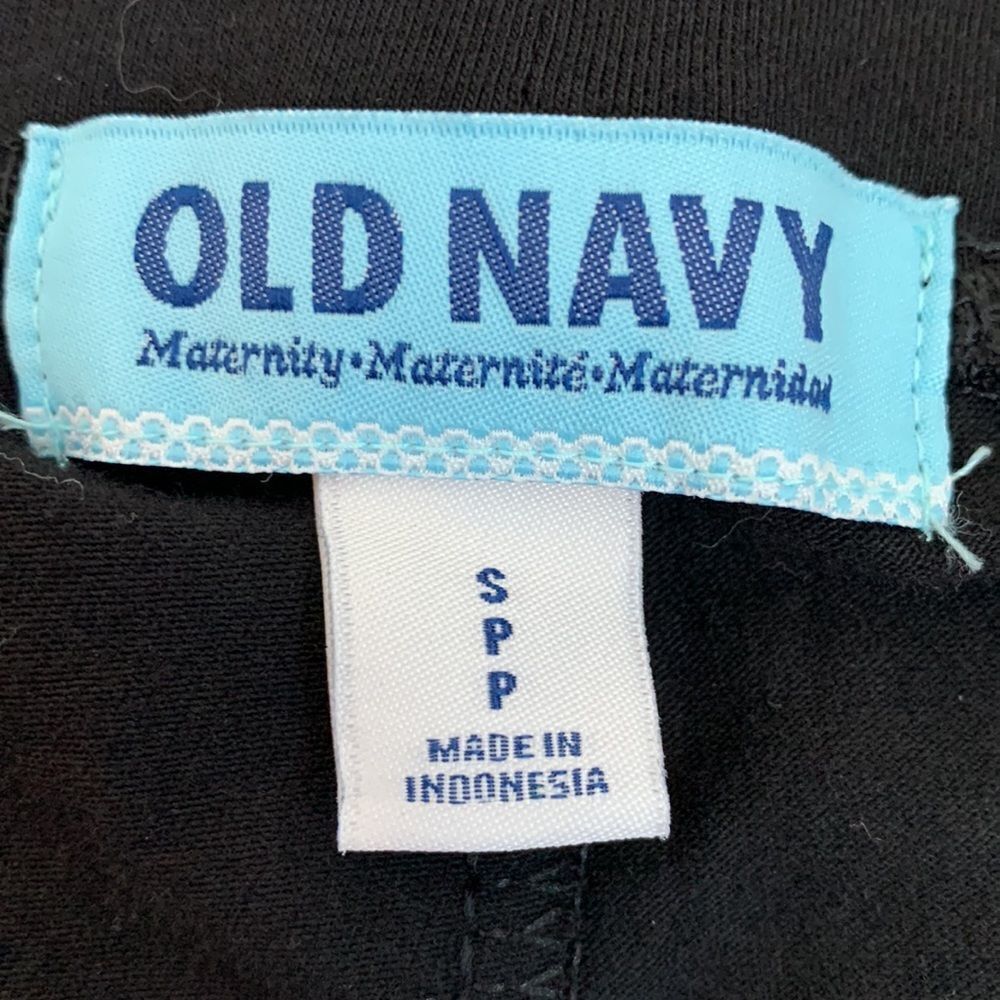 Old Navy Maternity Cotton Yoga Pants Leggings Set of 3 S Black - Picture 14 of 16